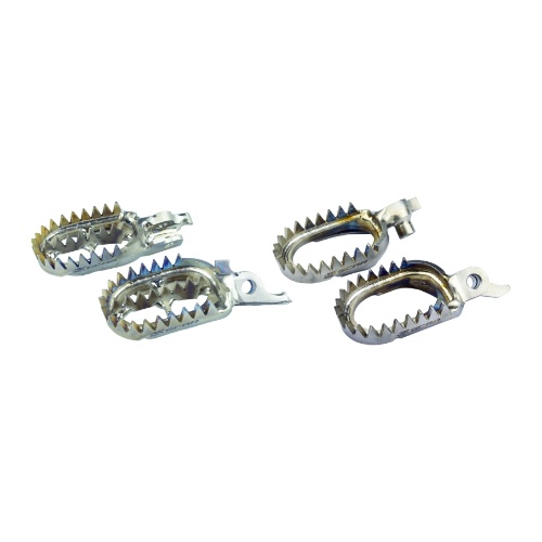 Footpegs titanium Scar Beta RR 125 2T (20-26) Gripper S7516