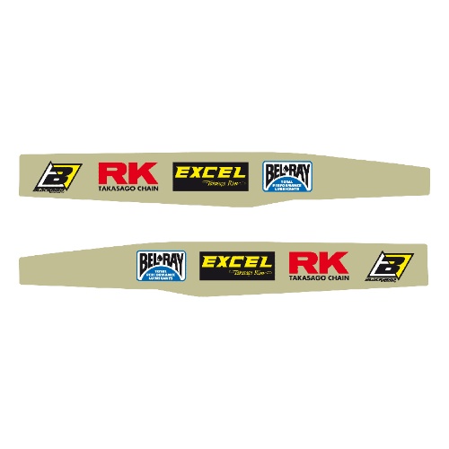 Swingarm decals Husqvarna 125 TC (14-15) BL-5607N
