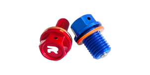 Magnetic oil drain plug Honda CRF 250 R (04-17) red - transmission DS89.1004R