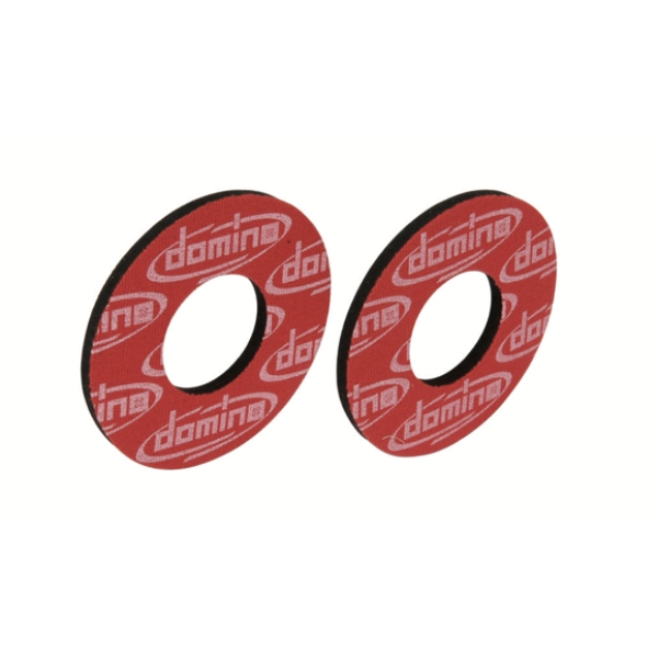 Pair of grip donuts Domino red Pair of grip donuts Domino red