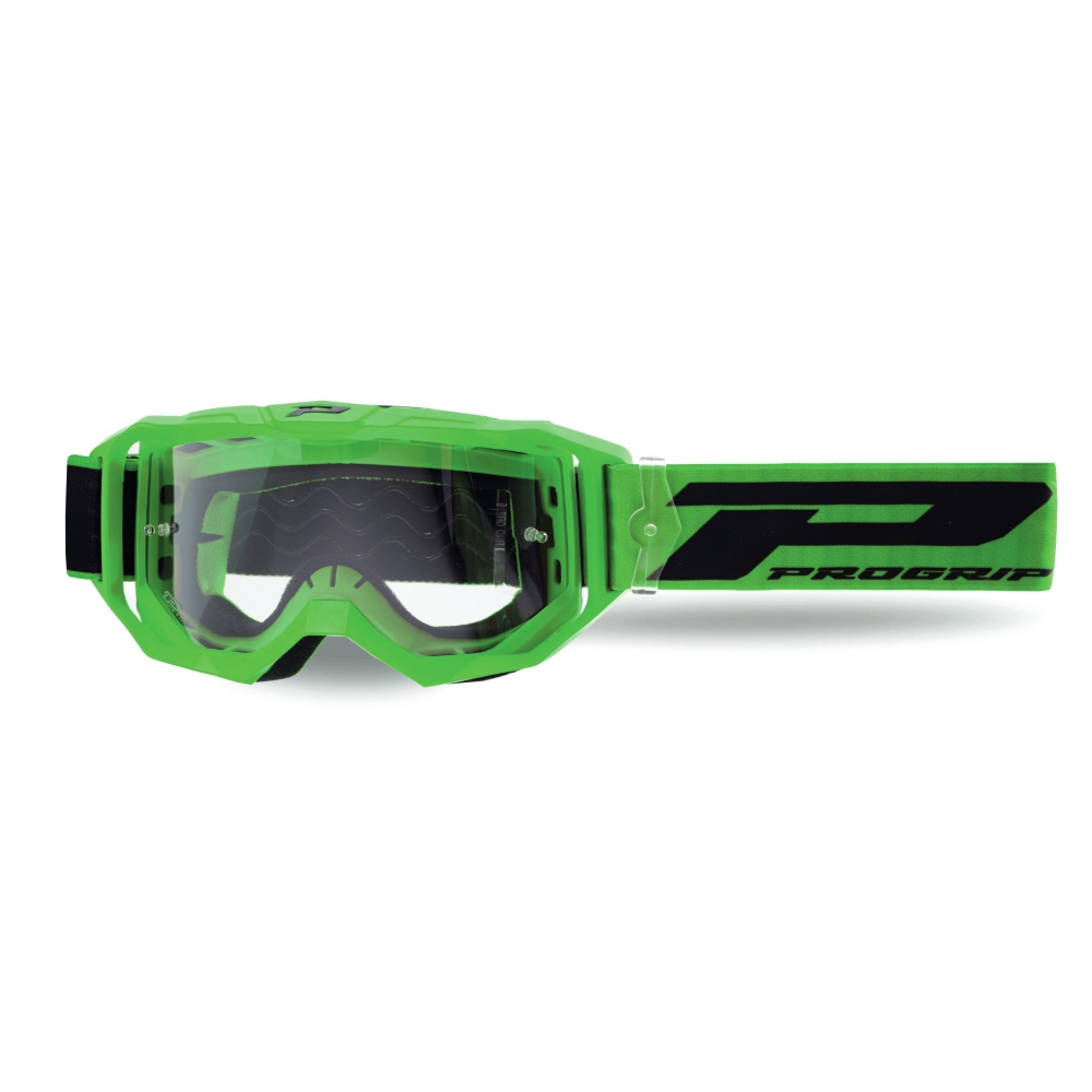 Goggles Pro Grip Vision Go - Green clear lens 3300-413-TR