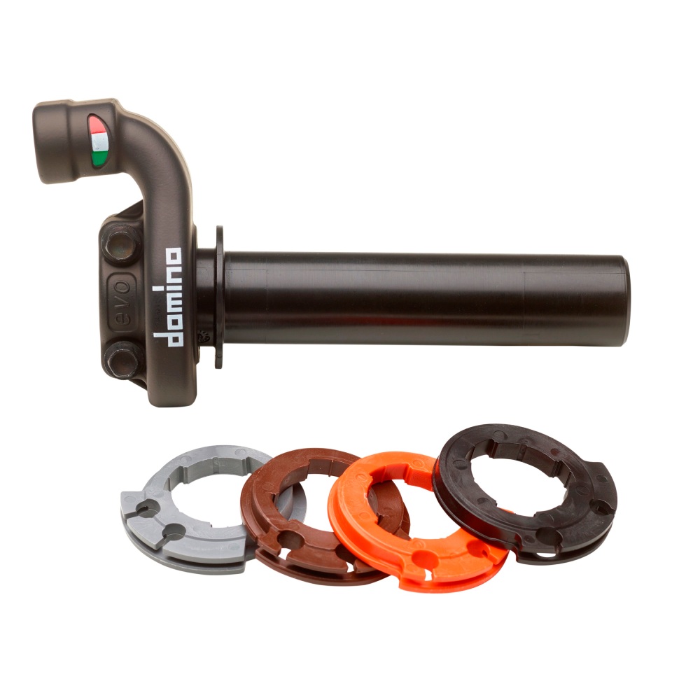 Throttle Domino 4T KRK EVO black without grips Throttle Domino 4T KRK EVO black without grips