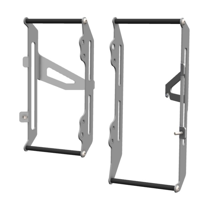 Radiator Guard Honda CRF 450 X (08-16) aluminum 60003B0001