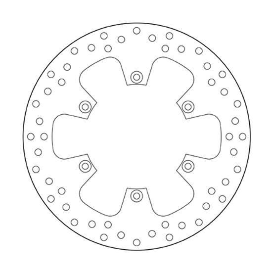 Brake disc Brembo Serie Oro Beta RR 125 2T (18-25) rear 68B407F0