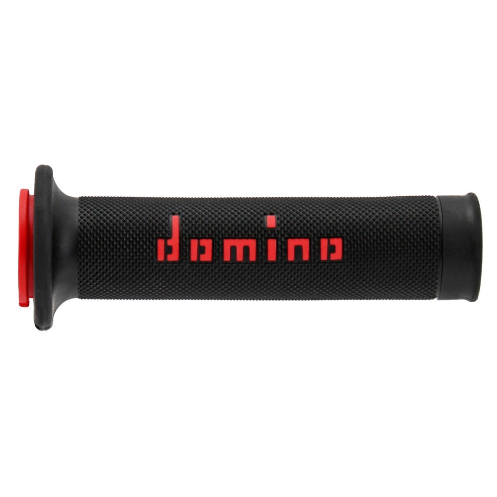 Pair of Grips Domino A010 - black red A0104240B7