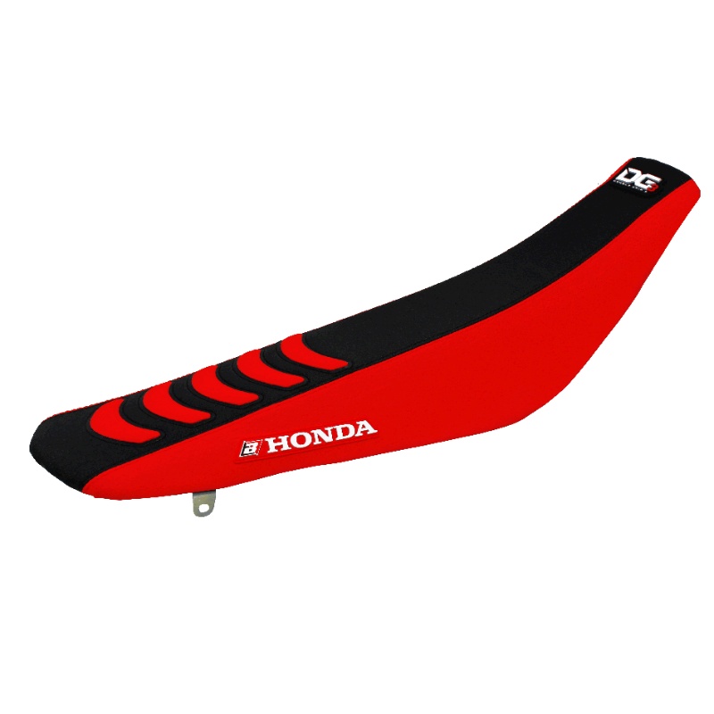 Seat cover Blackbird Honda CRF 250 R (18-21) DG3 black e red BL-1148H