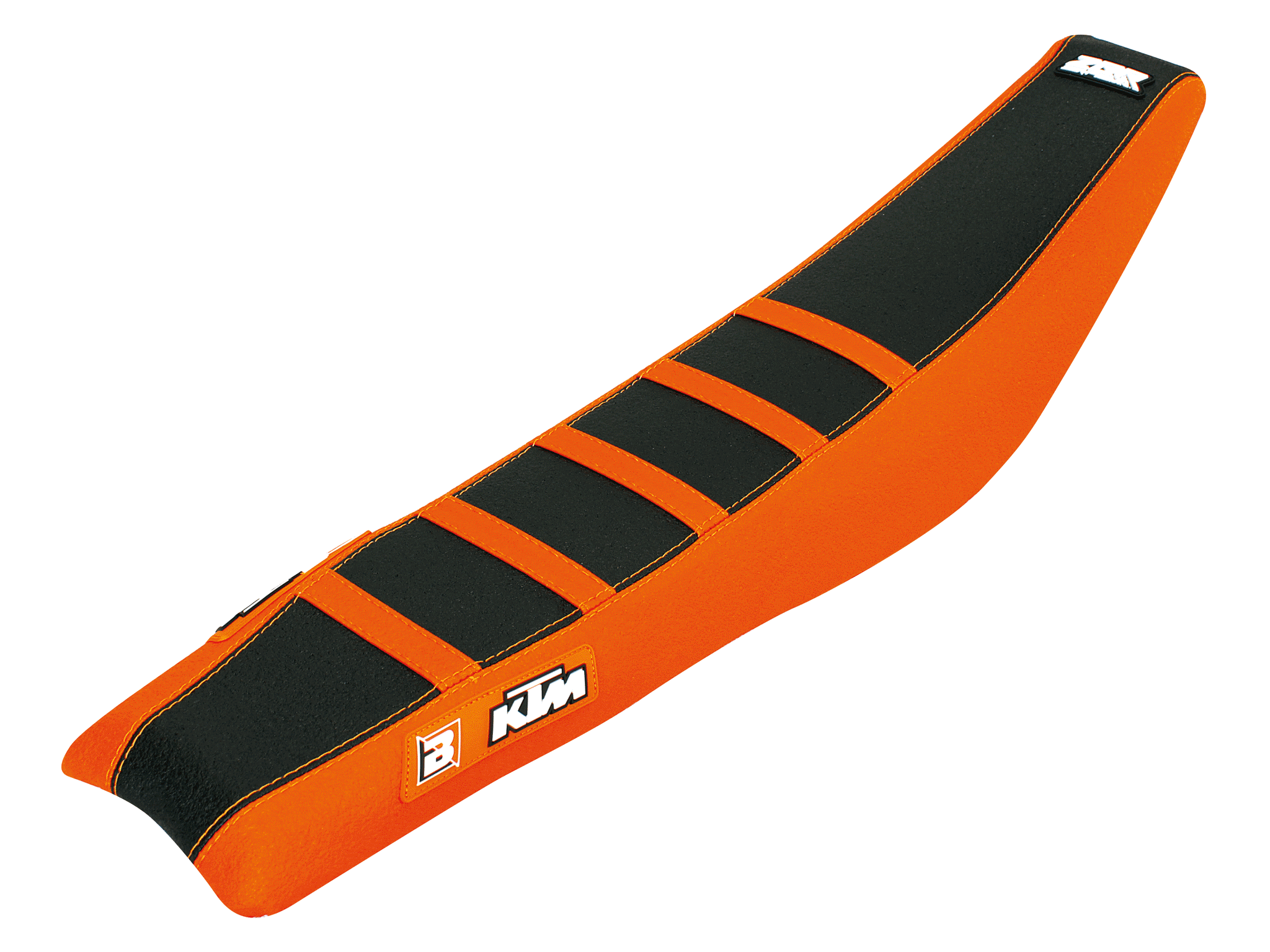 Seat cover Blackbird KTM 125 XC-W (17-19) zebra black e orange BL-1524Z
