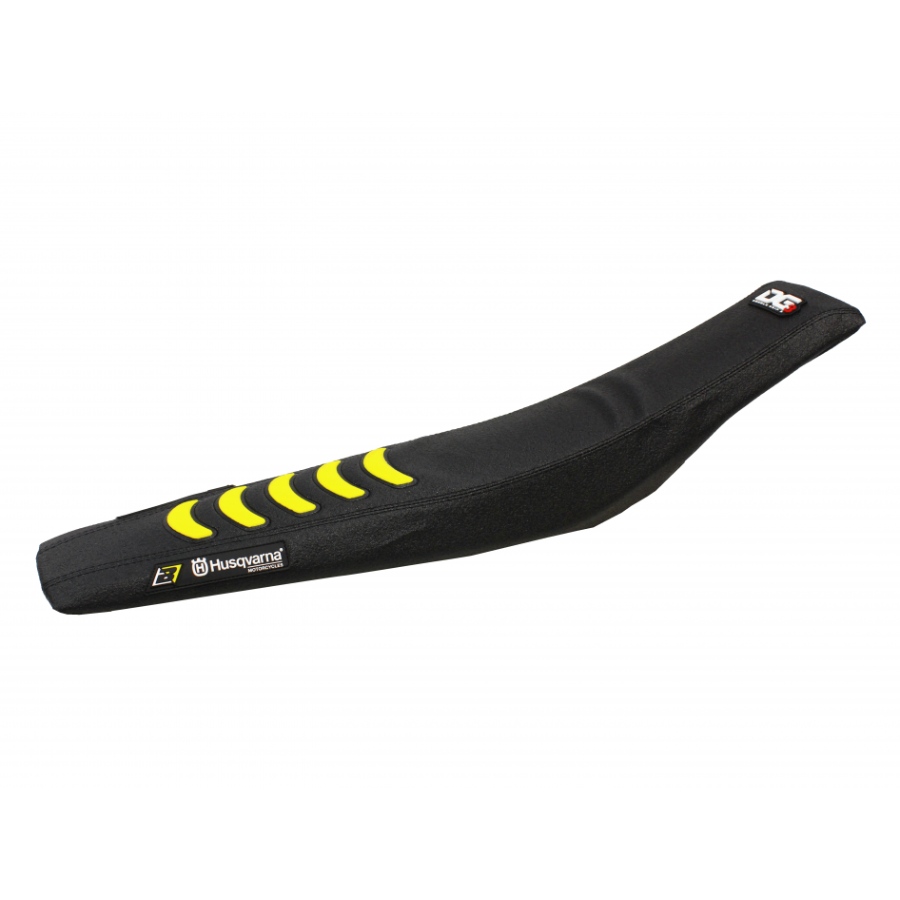 Seat cover Blackbird Husqvarna 250 FE (17-19) DG3 black e yellow BL-1622H
