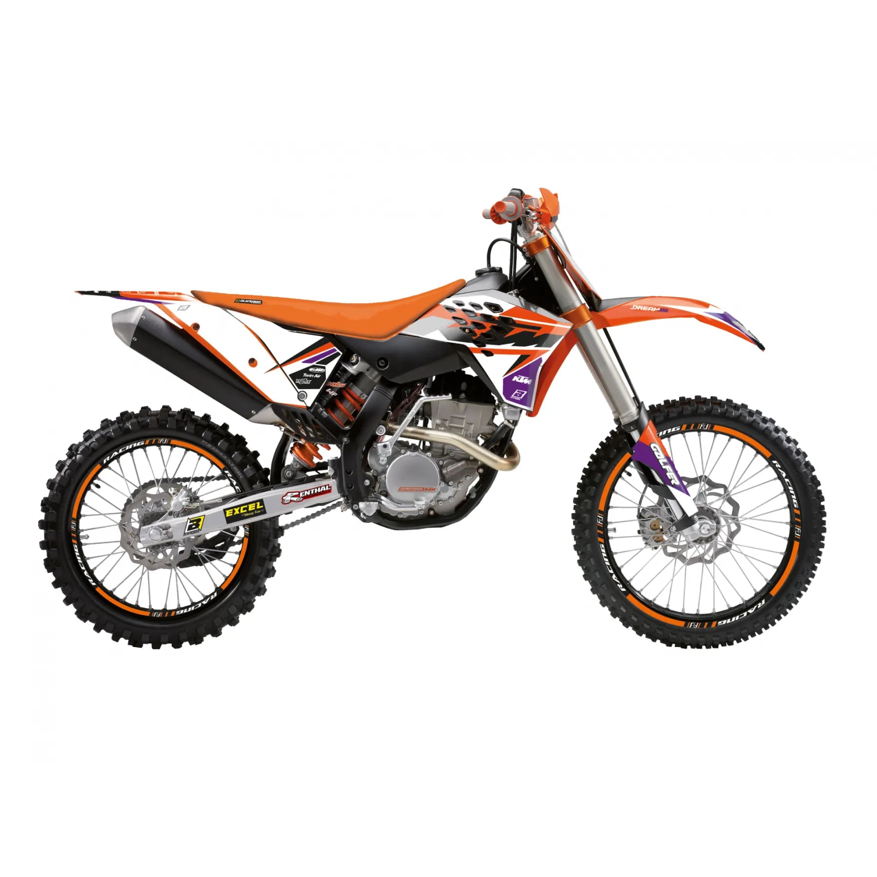 Graphics kit KTM 250 SX-F (07-10) Dream 5 BL-2527AB