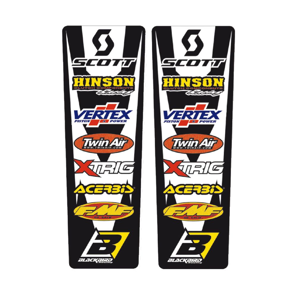 Upper fender stickers universal BL-5005
