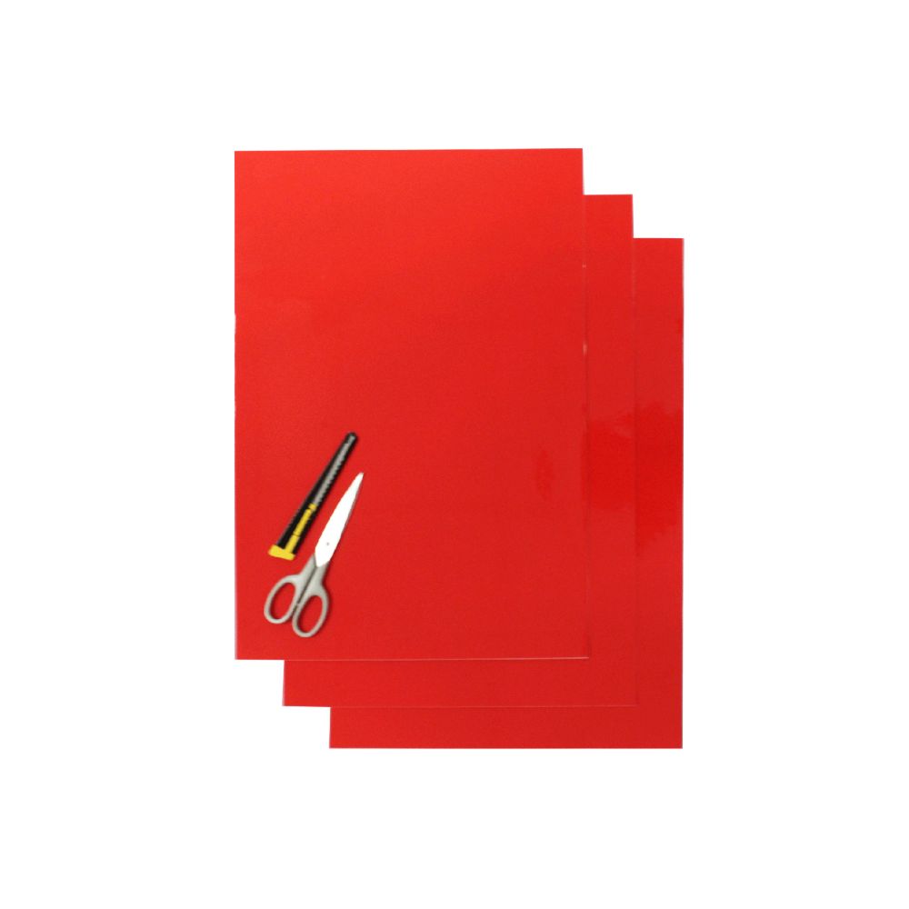 Crystall adhesive sheets red BL-5051/60