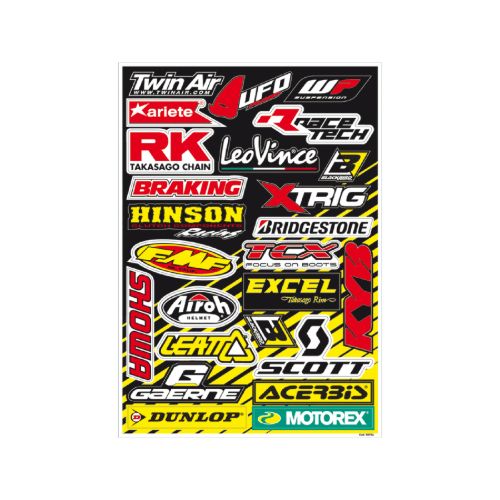 Kit sticker Logo sponsor - A BL-5076A
