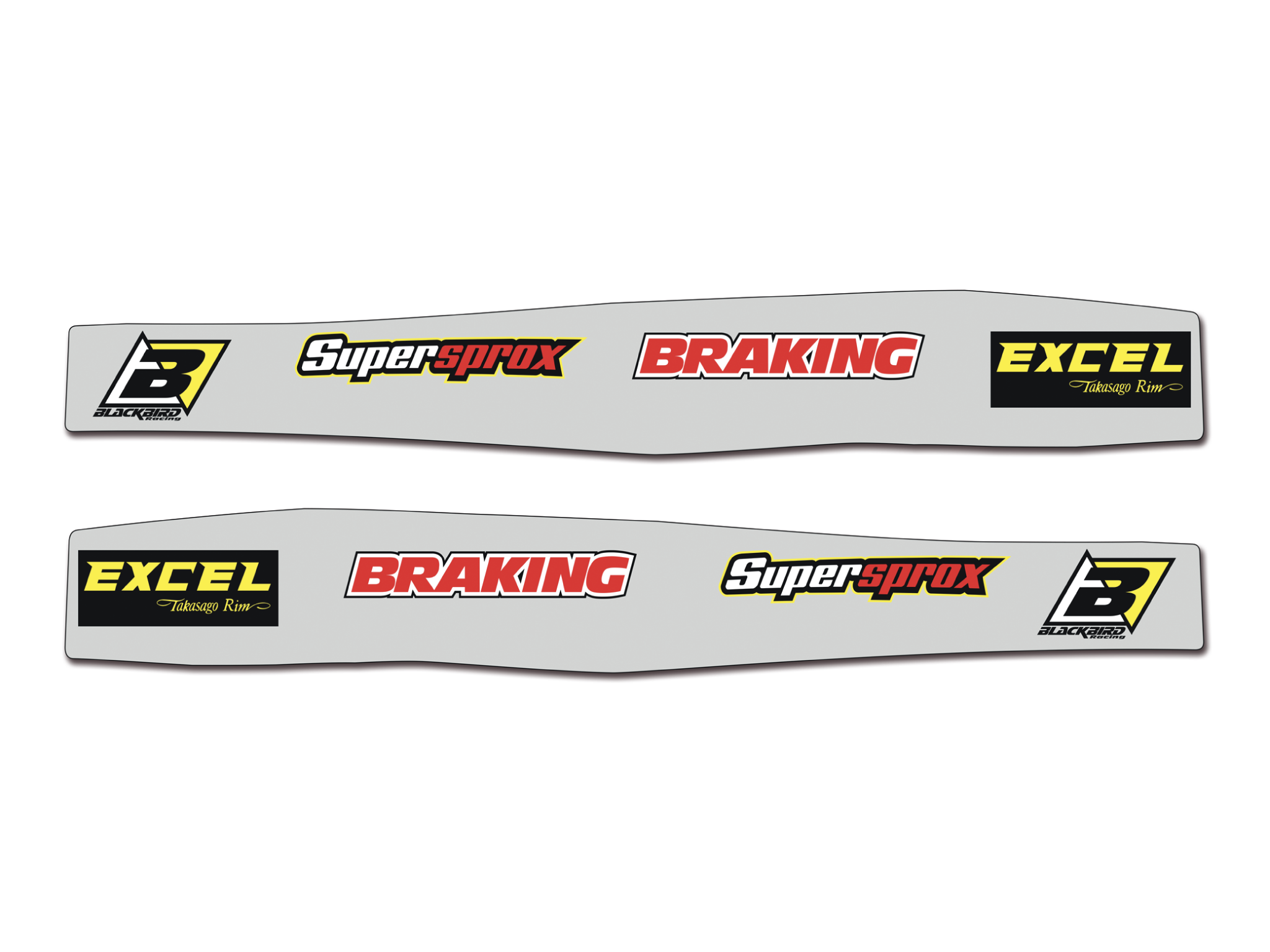 Swingarm decals Yamaha YZ 450 F (09-25) BL-5239N