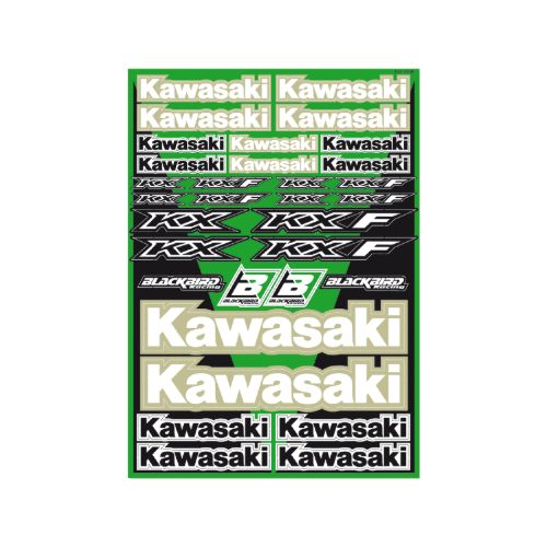Kit crystall sticker universal Blackbird - Kawasaki BL-5430