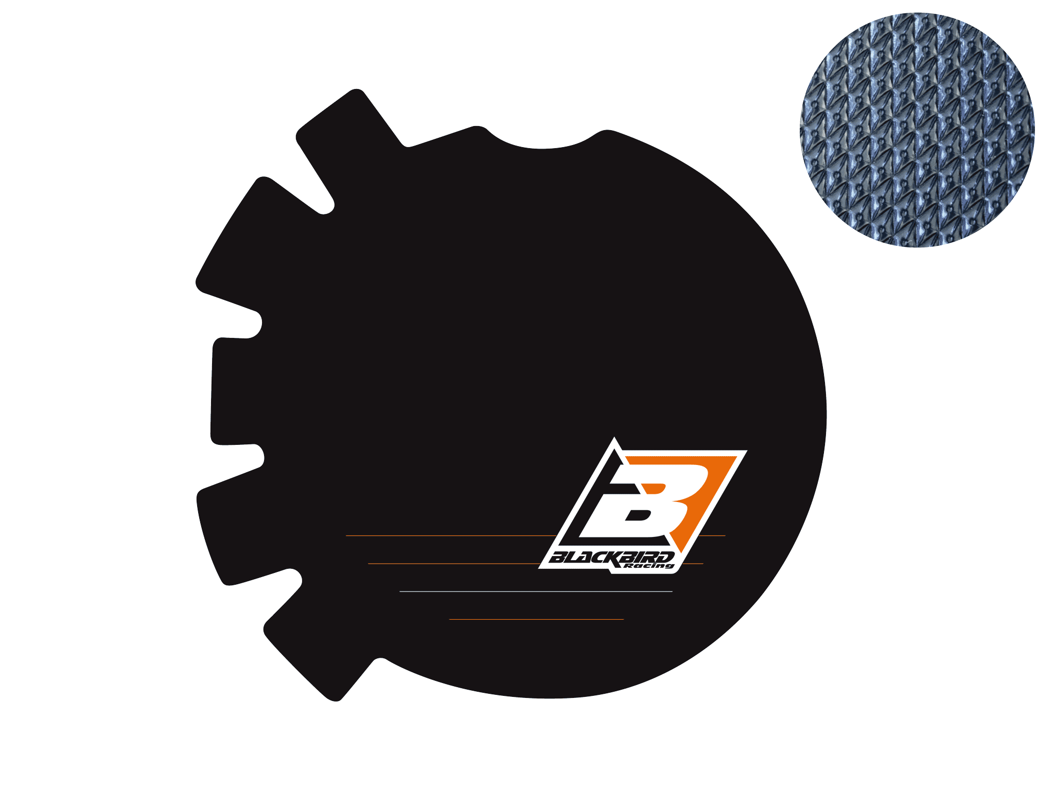 Clutch cover protection sticker KTM 300 EXC (07-16) BL-5515/02