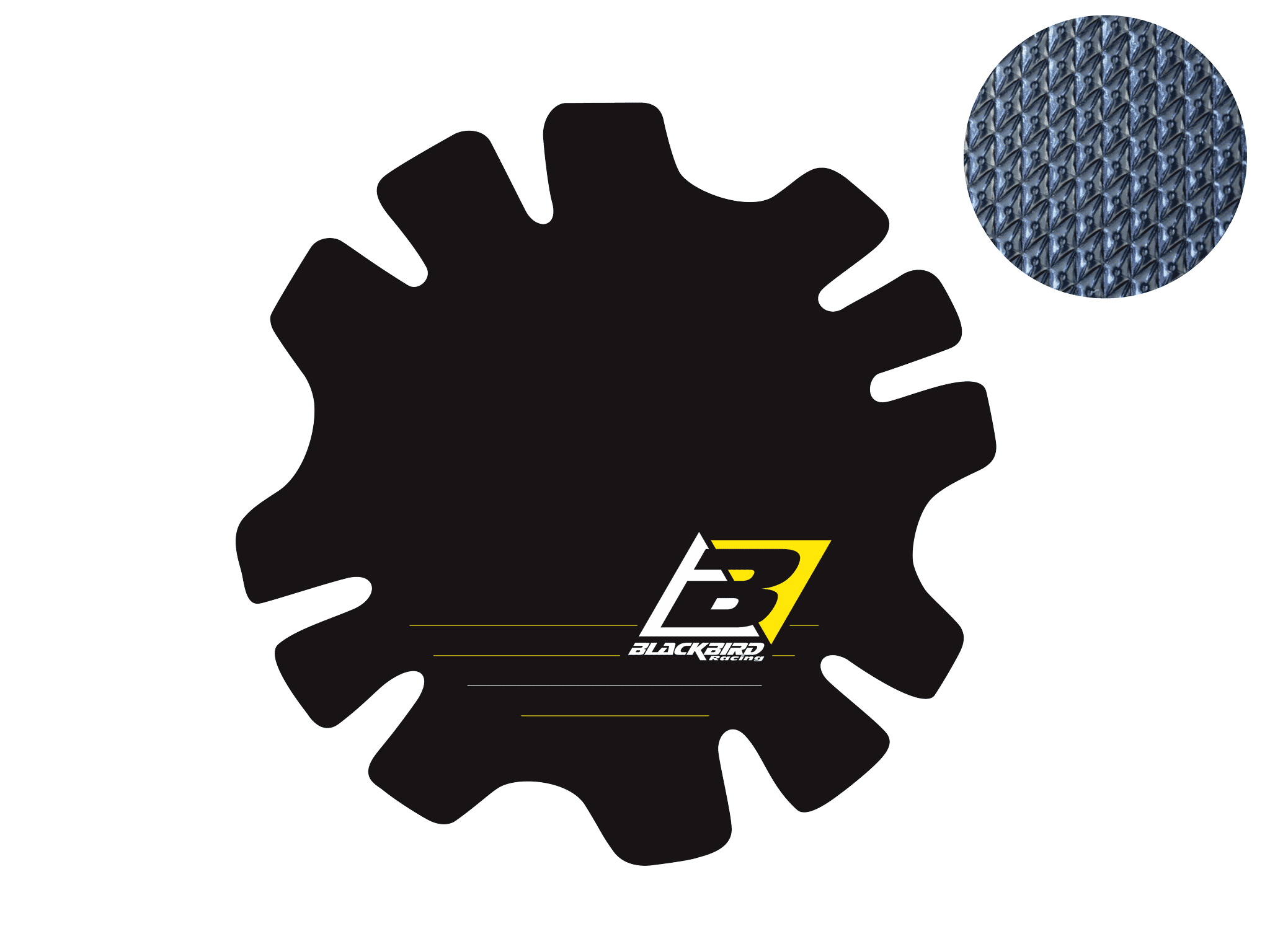 Clutch cover protection sticker Sherco 300 SEF-R (15-25) BL-5E00/02