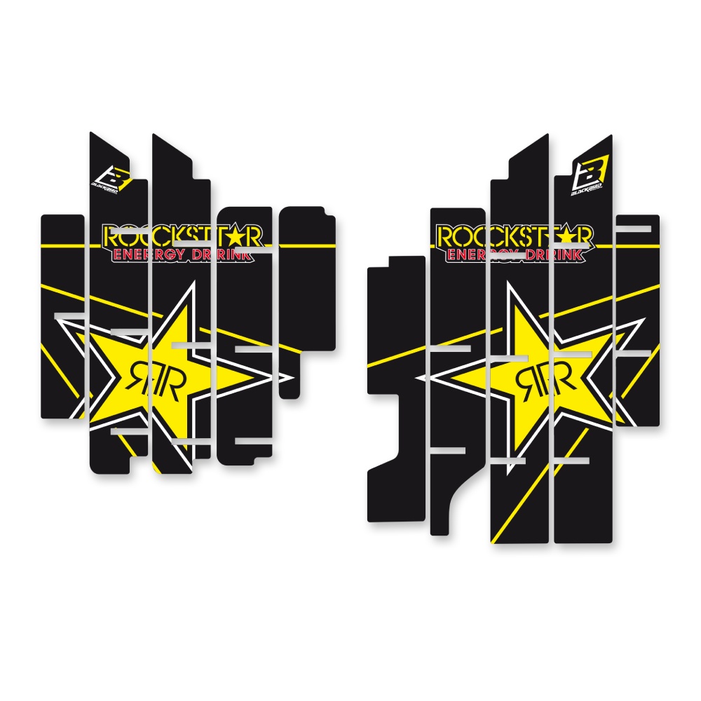 Radiator grille stickers Suzuki RMZ 250 (19-24) Rockstar Energy BL-A305L