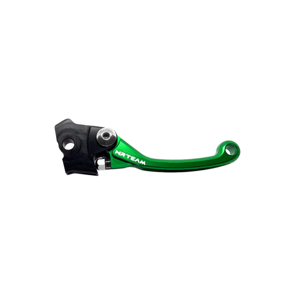 Brake lever CNC Kawasaki KX 450 F (19-23) green - Nissin DS70.8220V