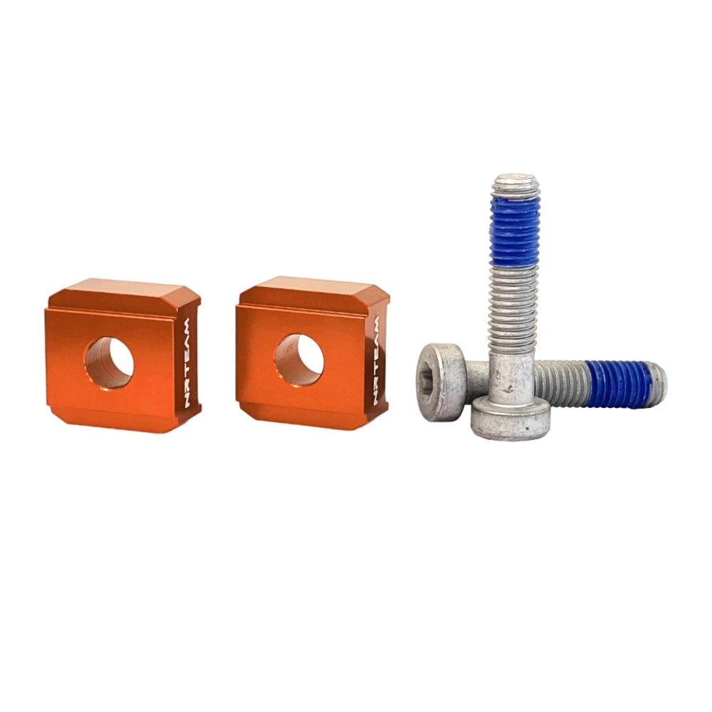 Handlebar riser kit Husaberg 300 TE (11-14) - 10 mm NRTeam orange DS88.6014A