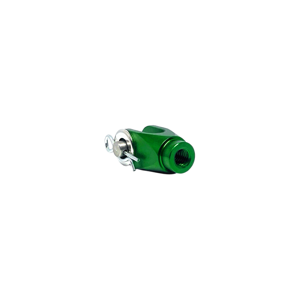 Rear brake clevis Kawasaki KX 80 (98-00) green DS89.0004V