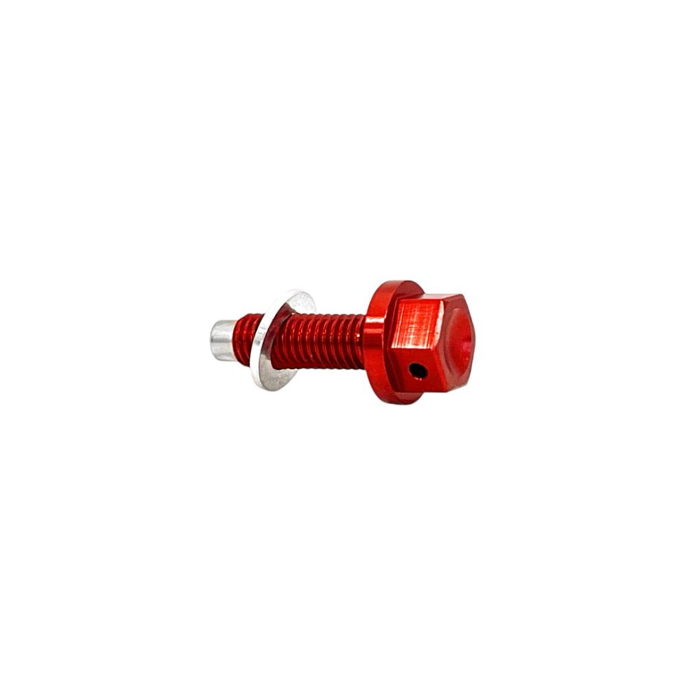 Magnetic oil drain plug Honda CRF 250 X (04-17) red - engine DS89.1000R