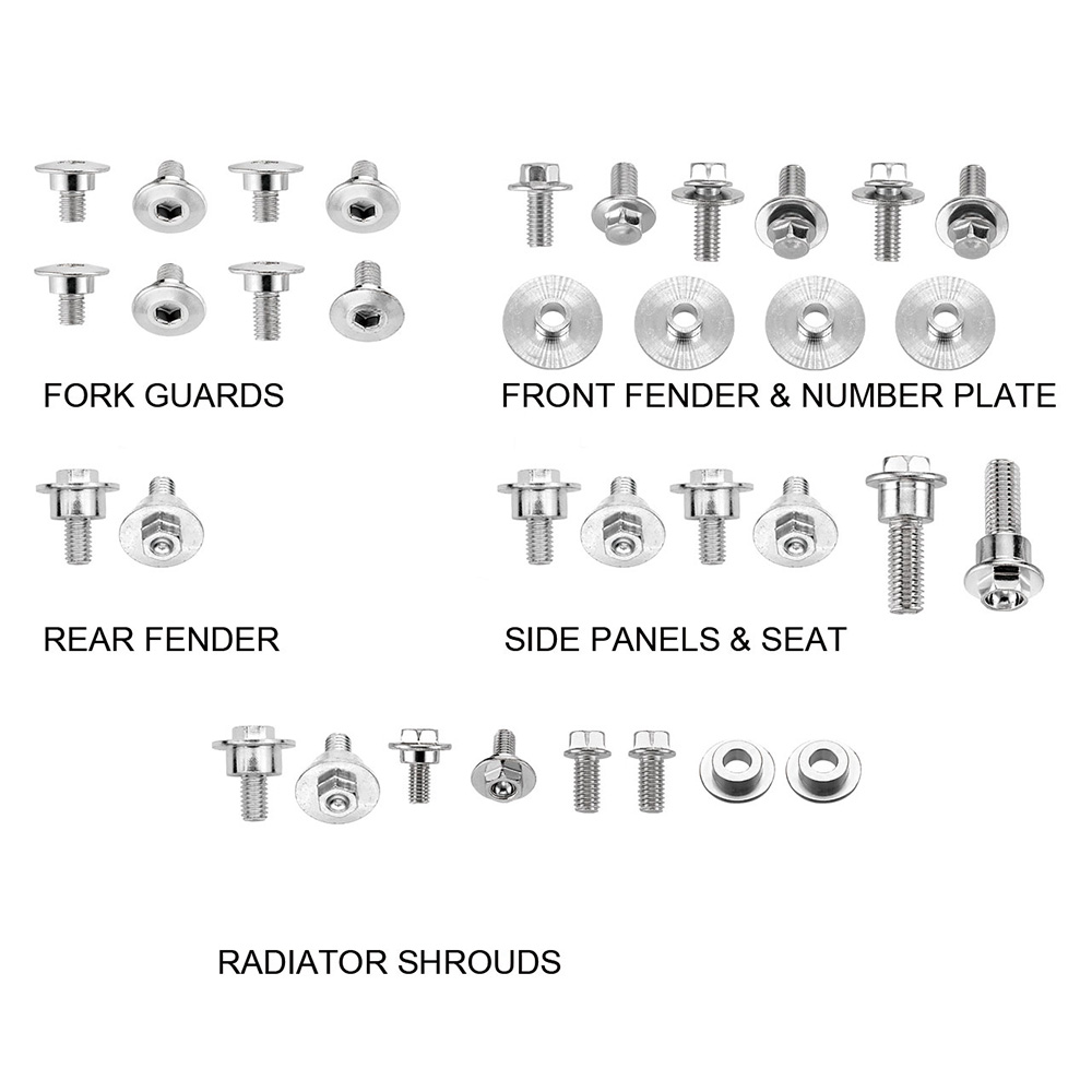 Plastics Screw Kit Honda CRF 250 R (18-21) DS89.5104