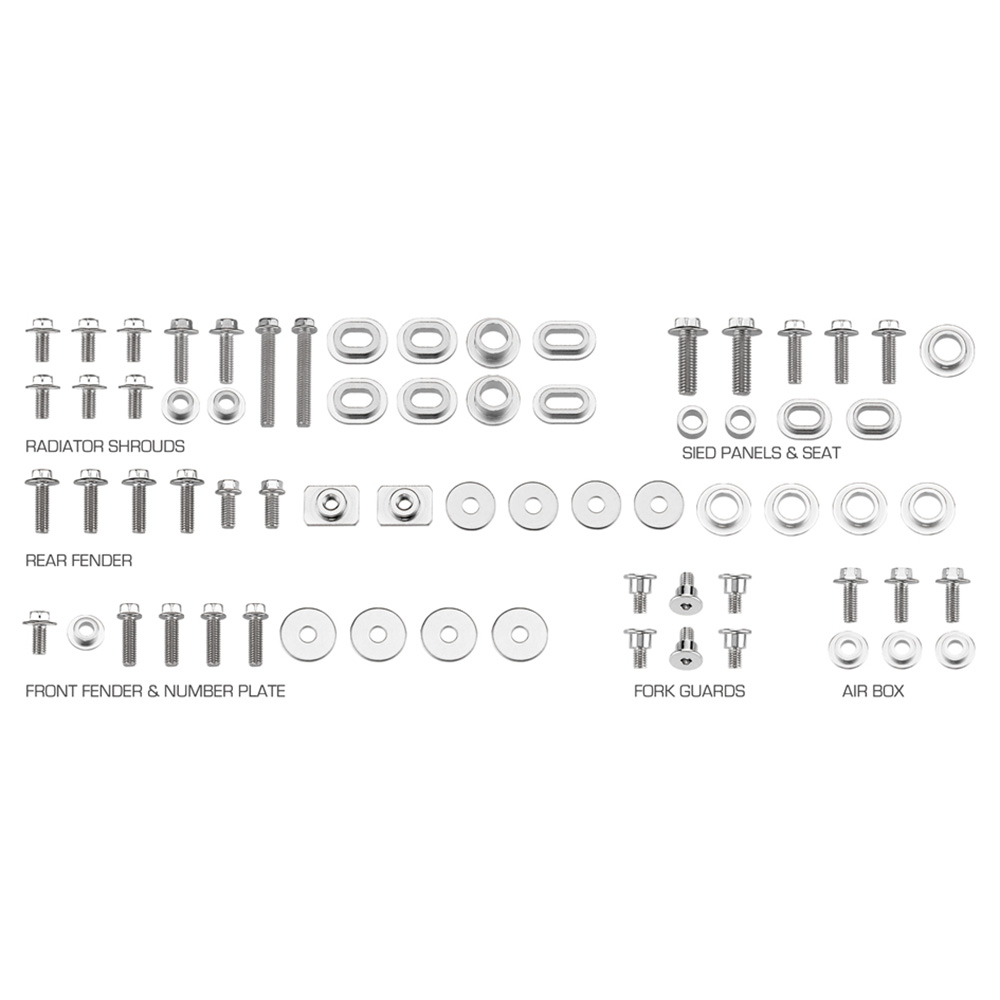 Plastics Screw Kit Yamaha YZ 450 F (14-17) DS89.5203