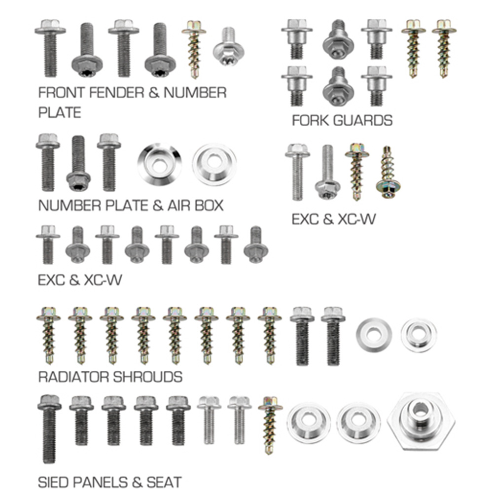 Plastics Screw Kit KTM 250 SX-F (11-15) DS89.5501