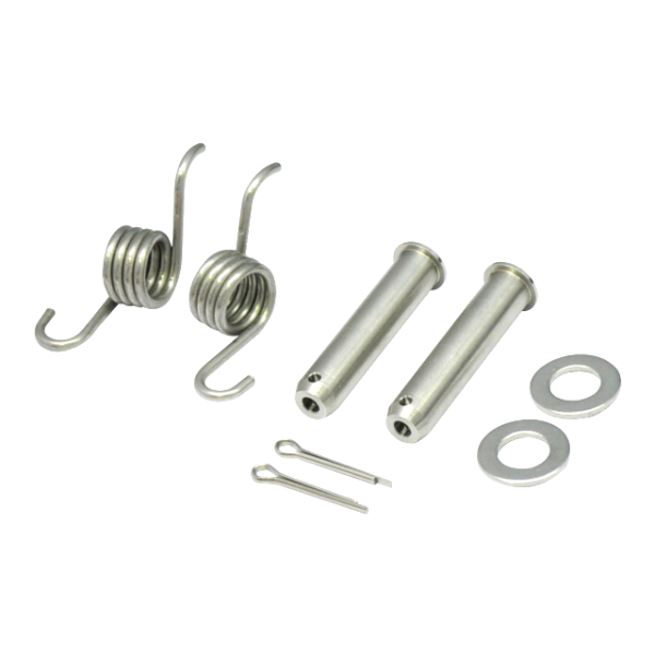 Footpeg Pin Set KTM 125 XC-W (17-19) + springs NRTeam DS89.8019