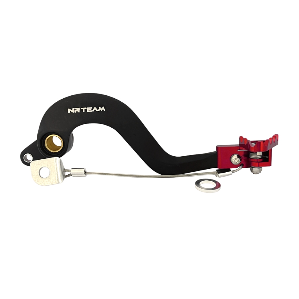 Brake Pedal NRTeam Yamaha YZ 250 (05-26) red DS93.0021R
