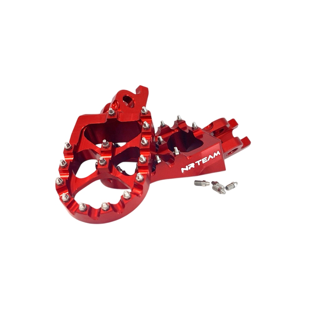 Footpegs Ergal Honda CRF 250 X (04-16) red DS98.0791R