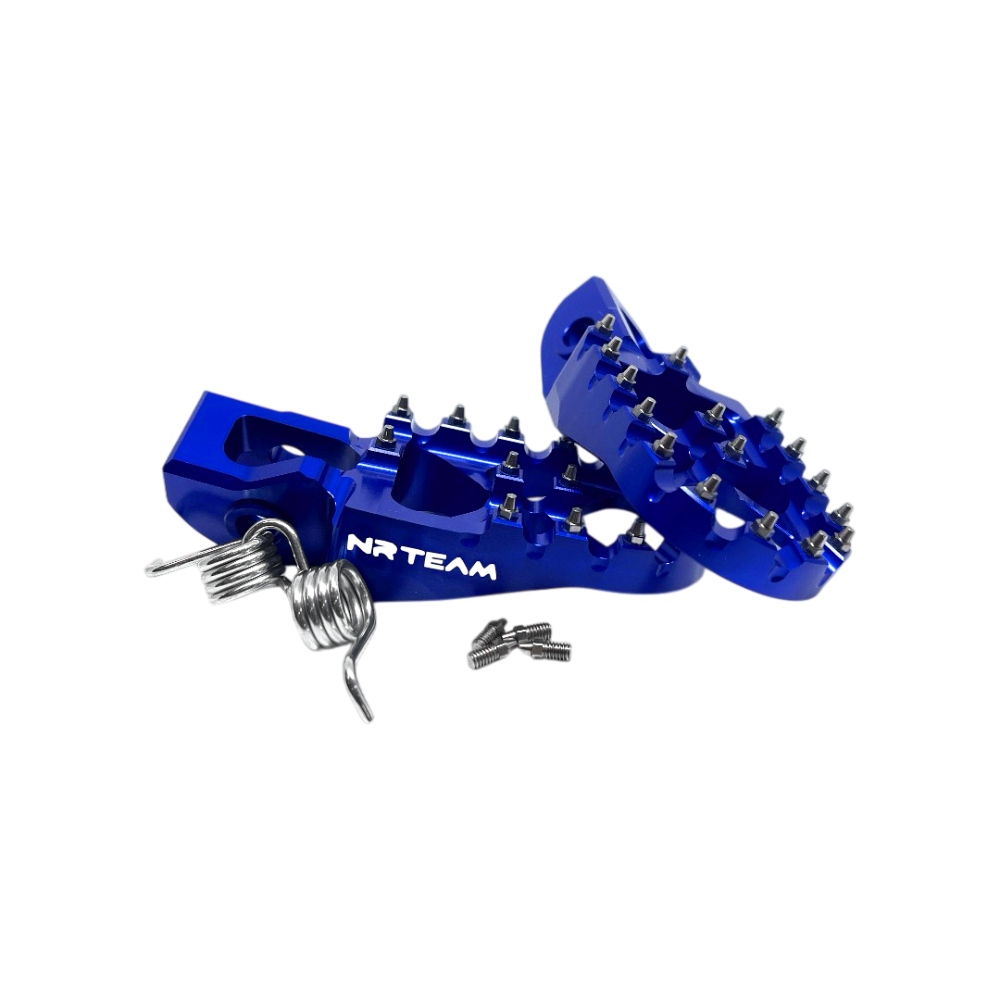 Footpegs Ergal Husqvarna 250 FE (17-23) blue DS98.0798B