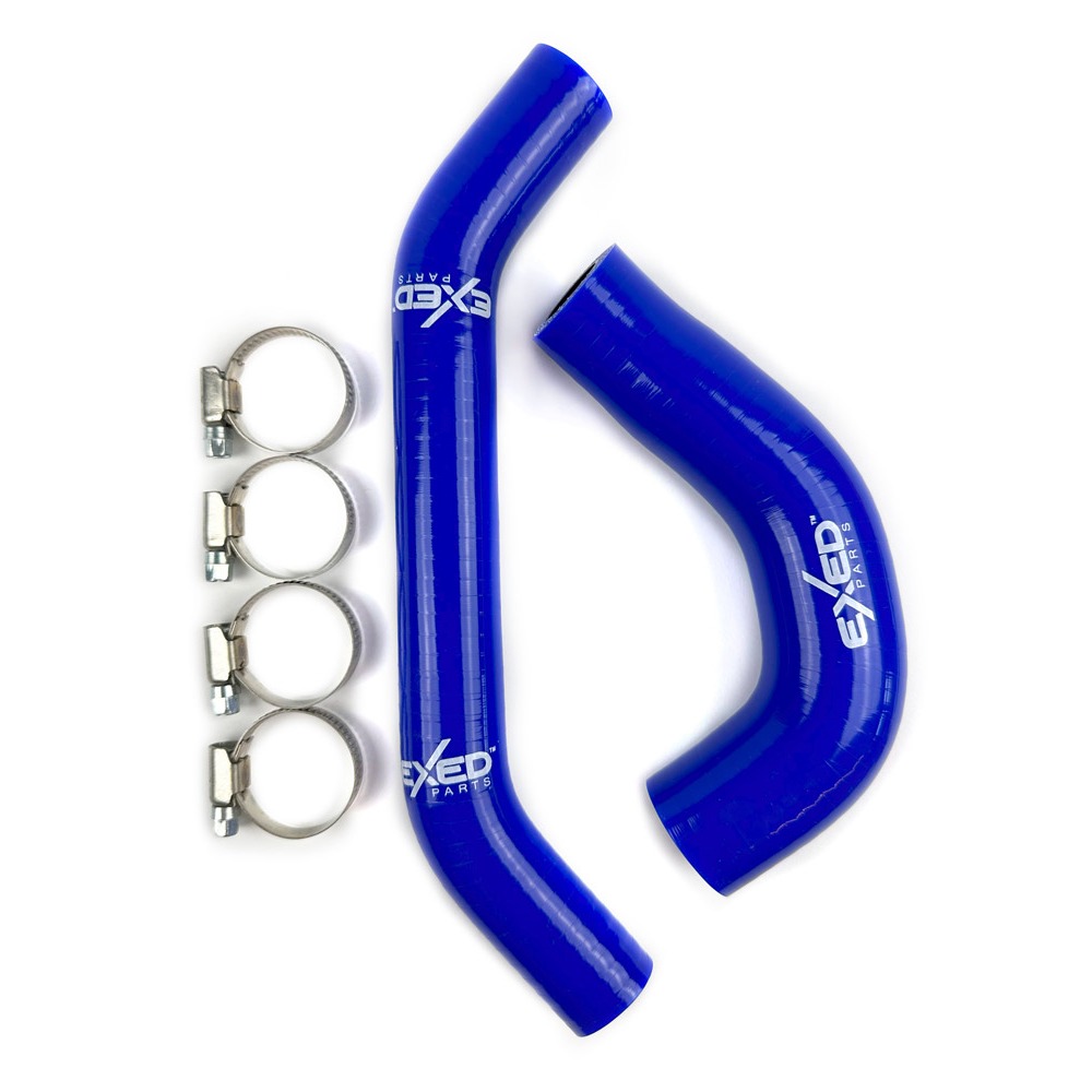 Radiator hoses KTM 300 EXC (24-26) blue - Exed E-SH-K3-B