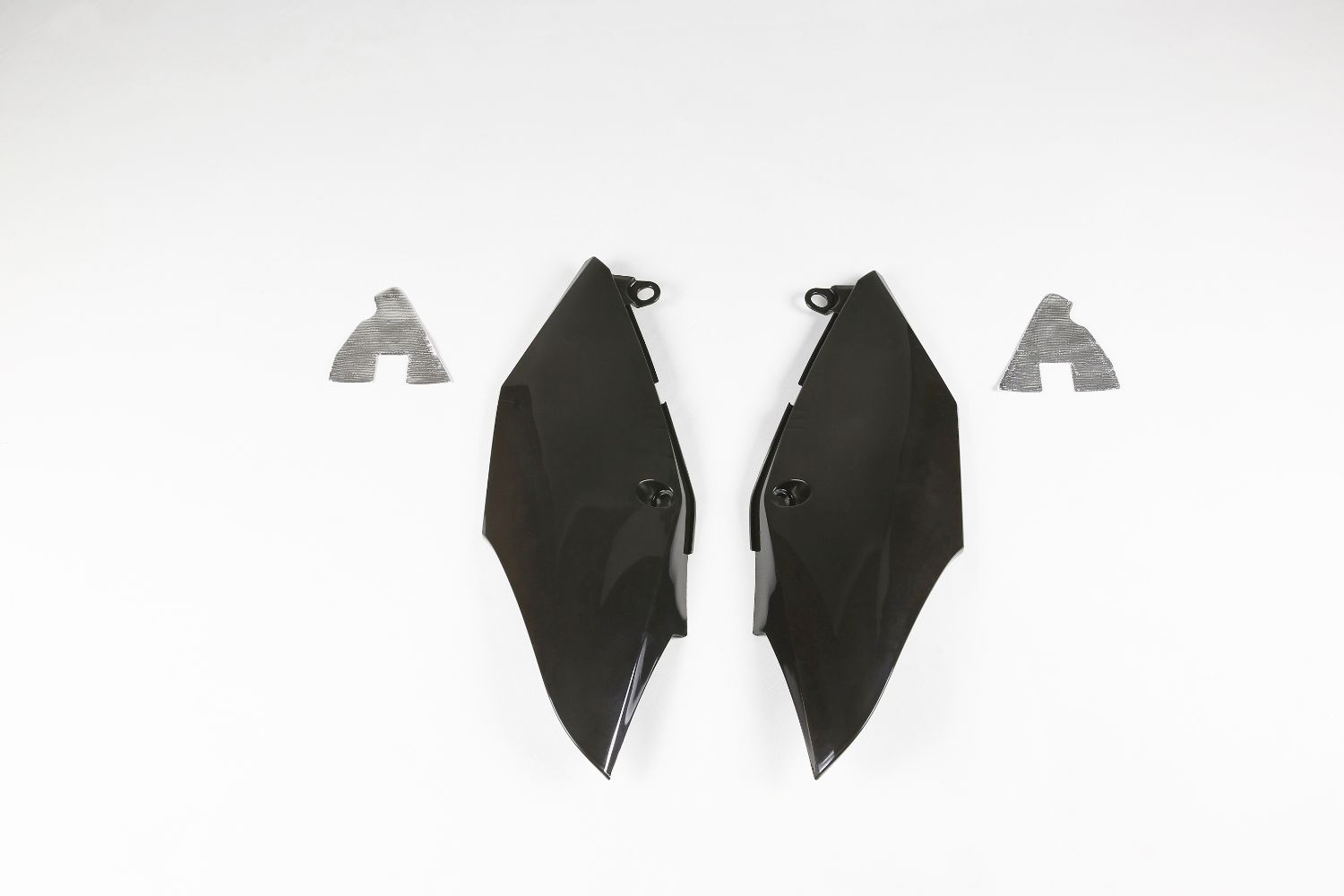 Side number plates Honda CRF 450 R (17-20) black HO04684-001