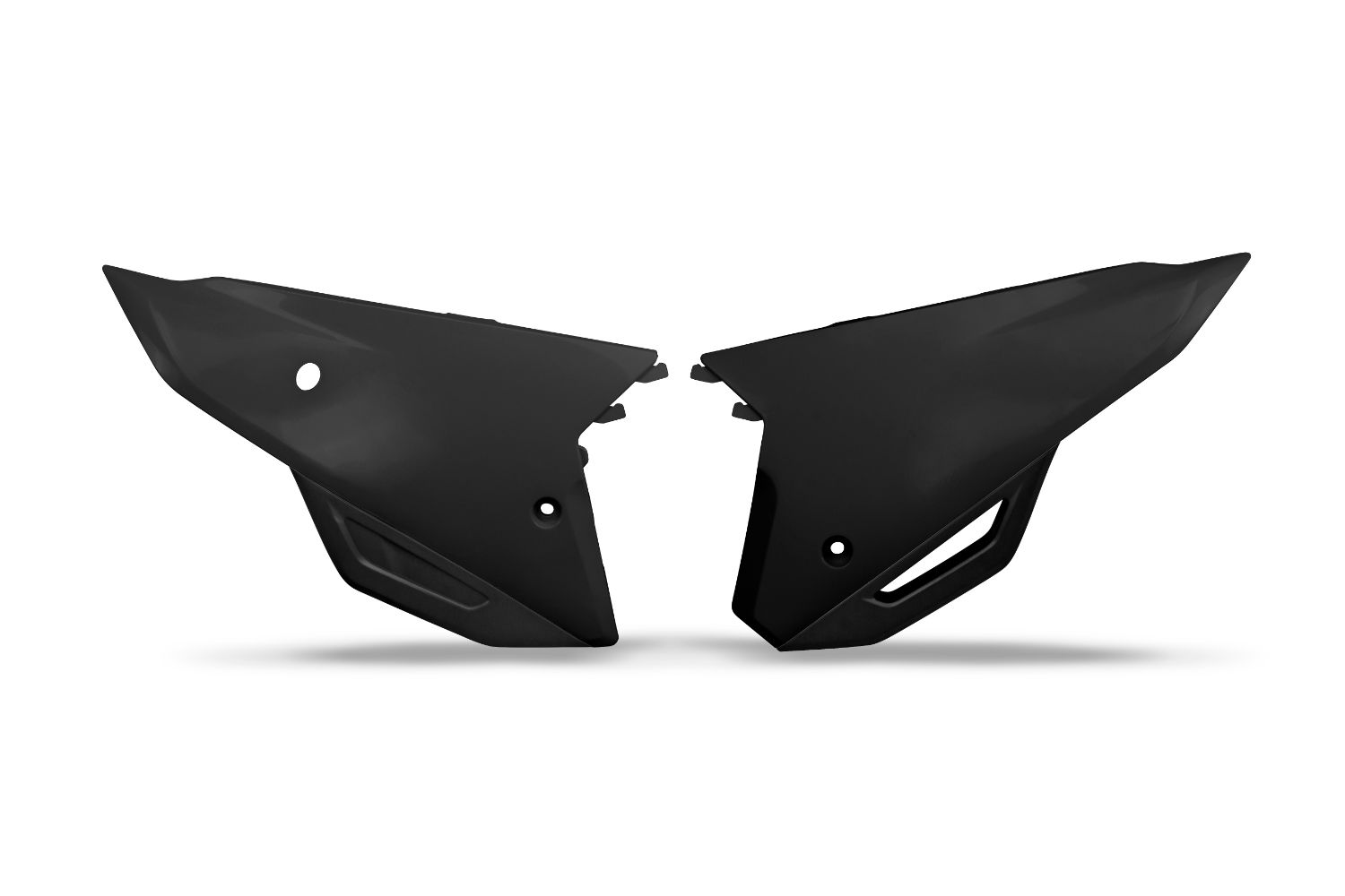 Side number plates Honda CRF 250 R (22-24) black HO05606-001