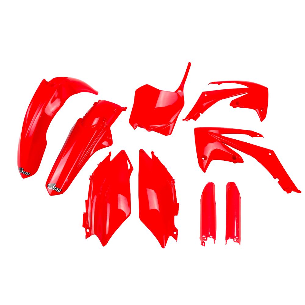 Plastics kit Honda CRF 450 R (11-12) - colour red HOKIT114F-070
