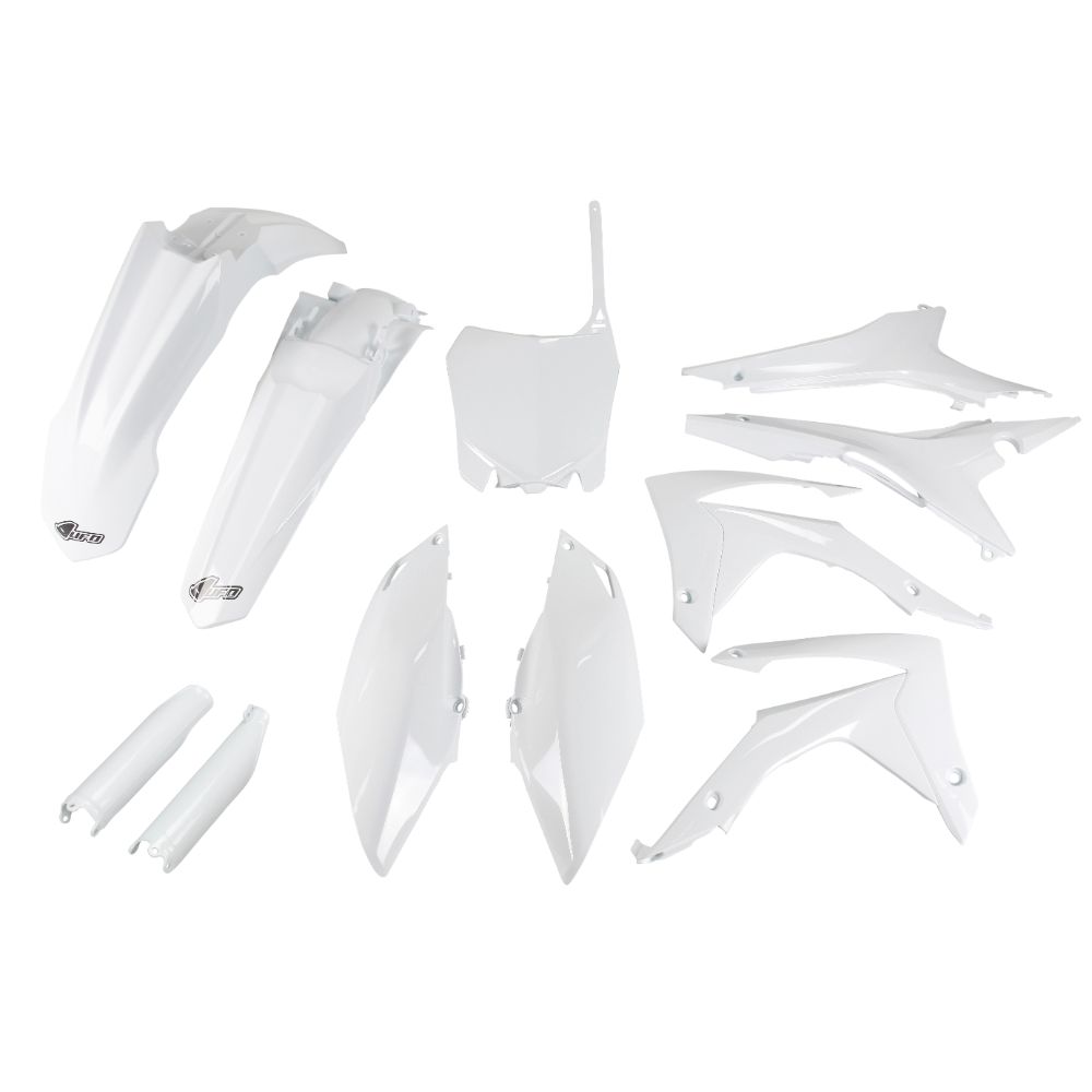 Plastics kit Honda CRF 450 R (13-16) - colour white HOKIT121F-041