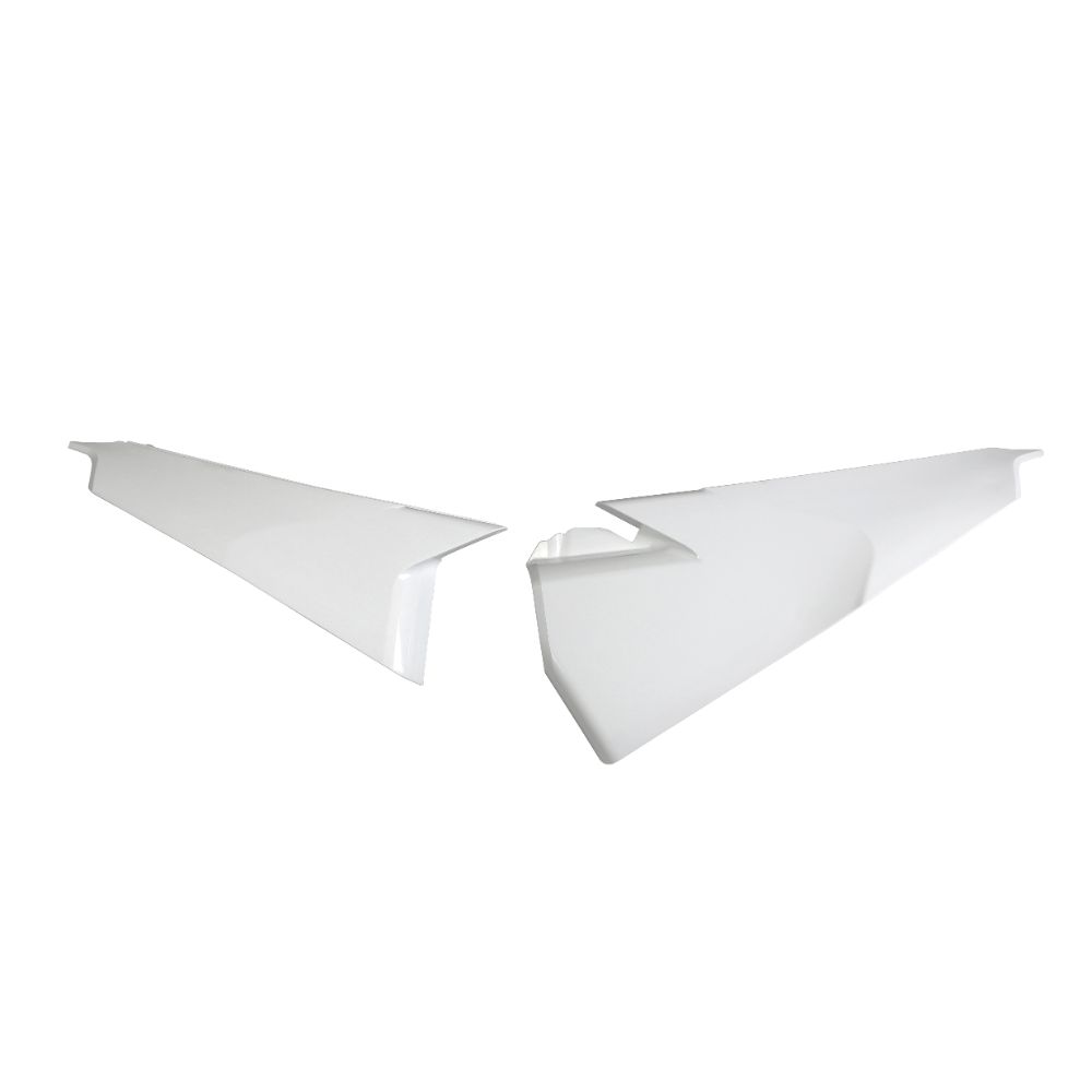 Side number plates Husqvarna 125 TC (19) upper white* HU03391-041
