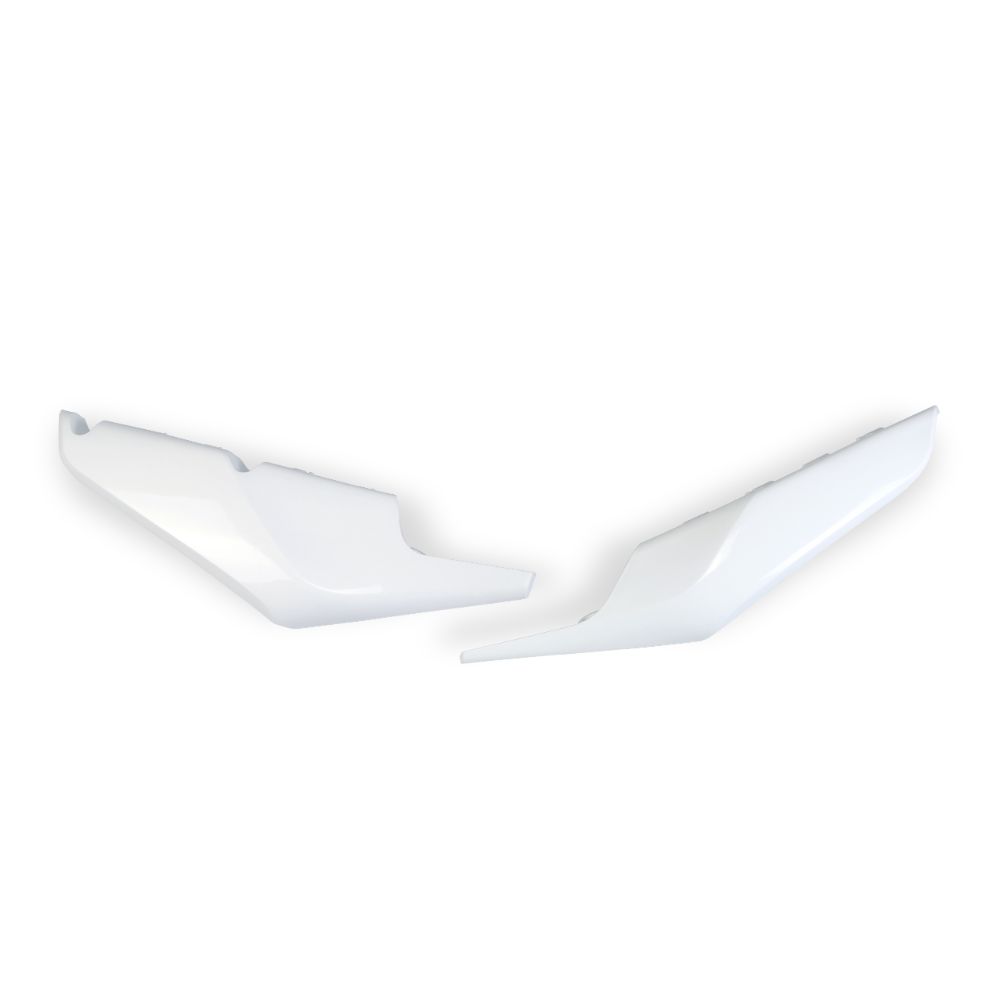 Side number plates Husqvarna 250 TC (20-22) lower white* HU03392-040