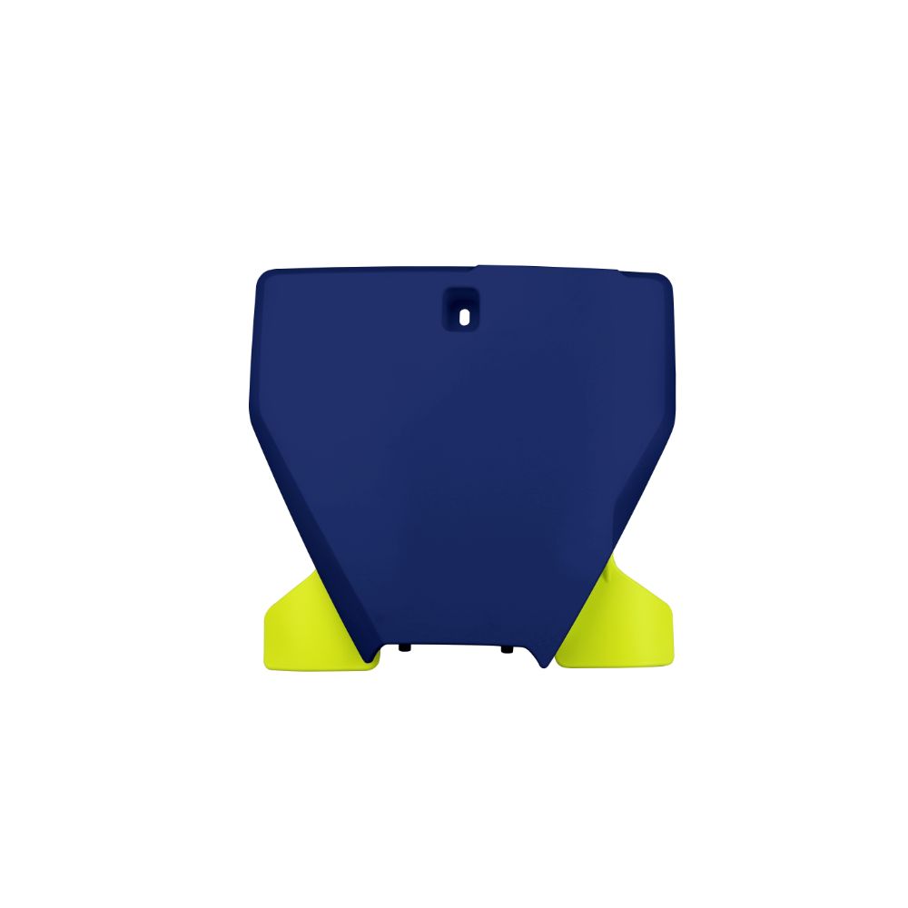 Number plate front Husqvarna 125 TC (19-22) blue e yellow fluo HU03395-087