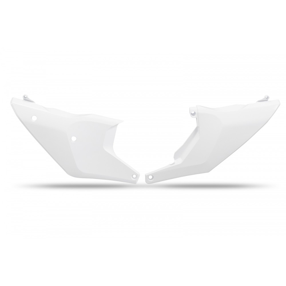 Side number plates Husqvarna 250 TC (23-26) white* HU04309-040