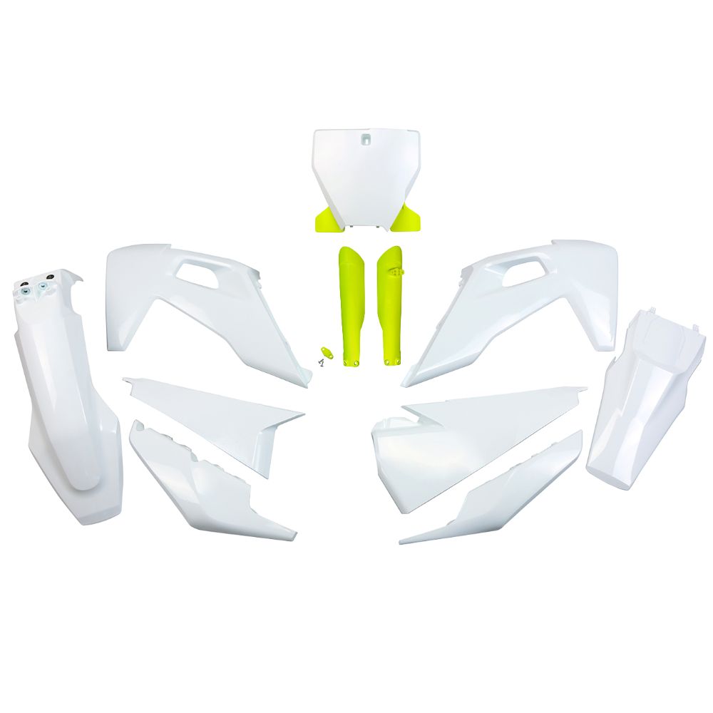 Plastics kit Husqvarna 125 TC (19) - colour OEM HUKIT622F-999