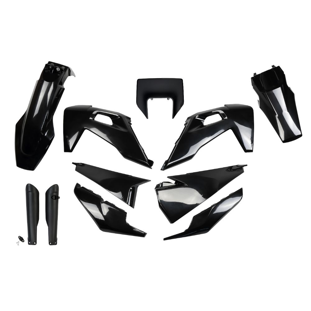 Plastics kit Husqvarna 300 TE (20-23) - colour black HUKIT623F-001