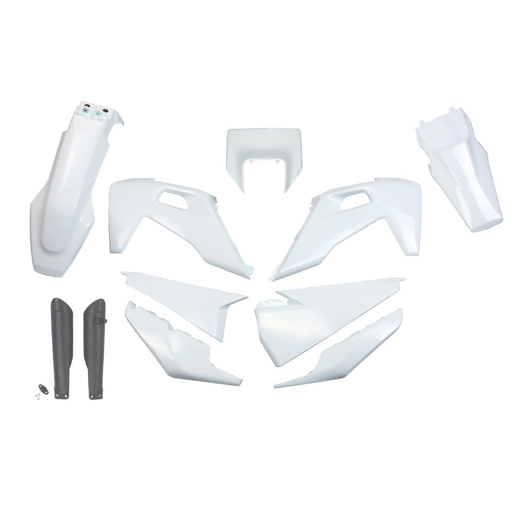 Plastics kit Husqvarna 250 TE (20-23) - colour white HUKIT623F-999W