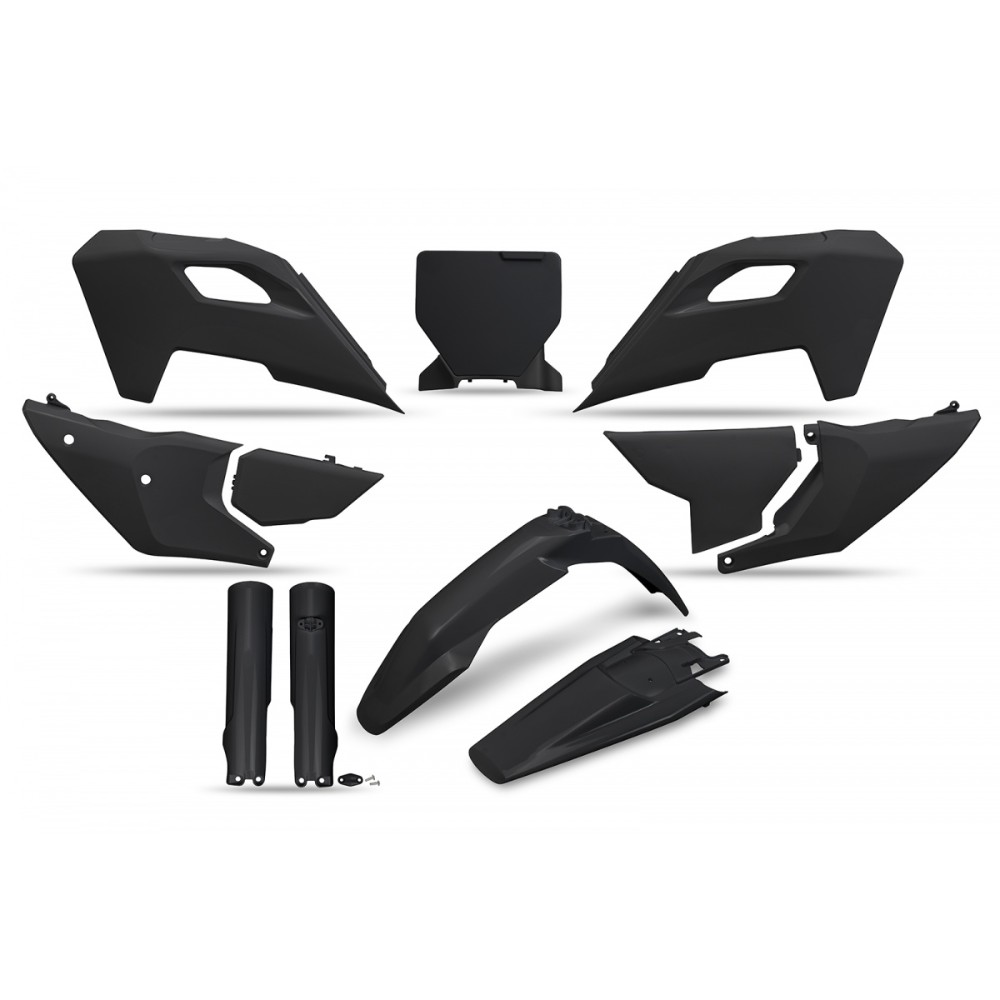 Plastics kit Husqvarna 125 TC (23-24) - colour black HUKIT626F-001