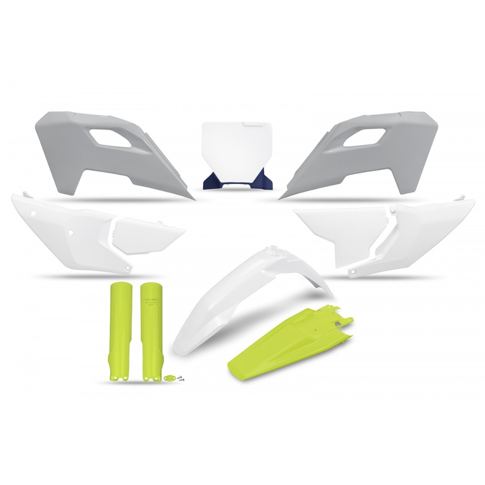 Plastics kit Husqvarna 125 TC (23-23) - colour OEM HUKIT626F-999