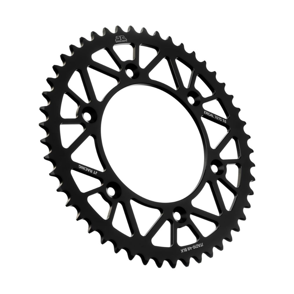 Rear sprocket JT ergal Beta RR 480 (15-25) 49 teeth black JTA210.49BLK