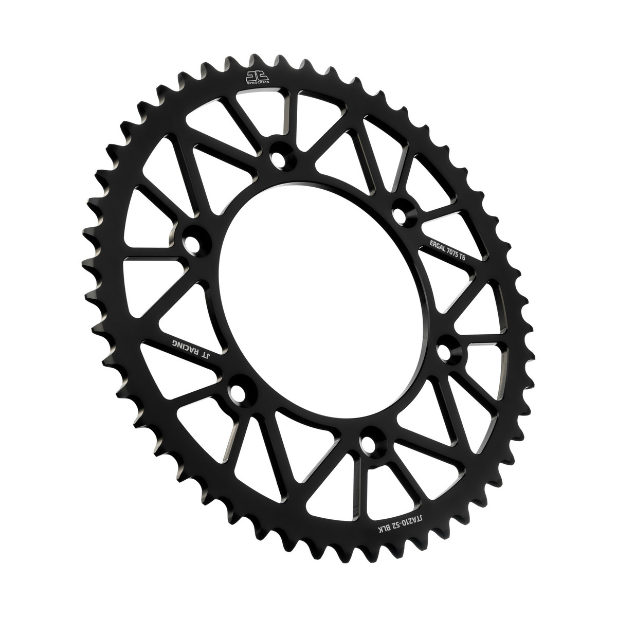 Rear sprocket JT ergal Beta RR 250 (13-25) 52 teeth black JTA210.52BLK