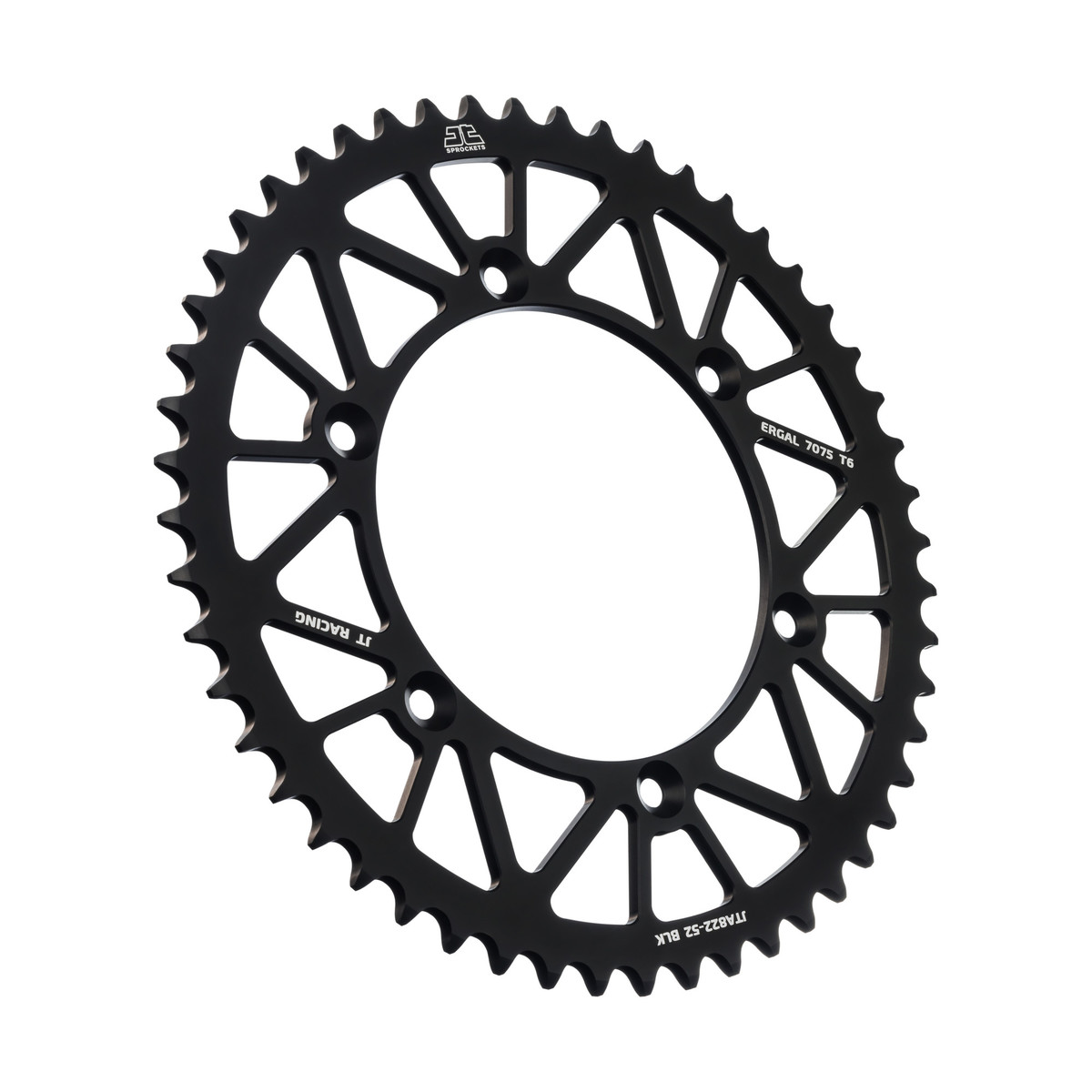 Rear sprocket JT ergal Beta RR 350 (11-12) 52 teeth black JTA822.52BLK