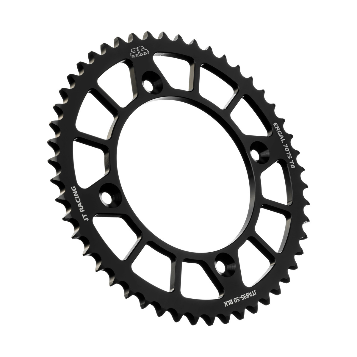 Rear sprocket JT ergal Husqvarna 85 TC (14-25) 50 teeth pitch 428 black JTA895.50BLK